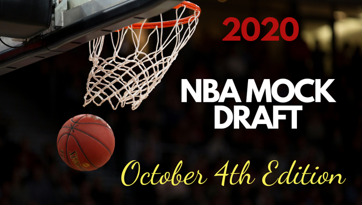 2020 NBA Mock Draft October 4th Edition (cover image)