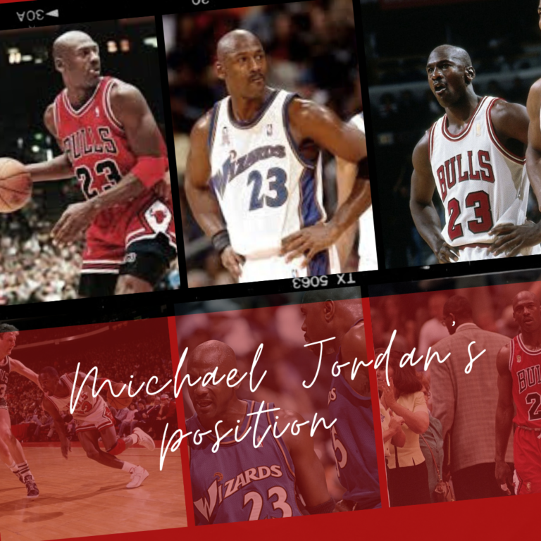 What position did Michael Jordan play on the Chicago Bulls and Washington Wizards?