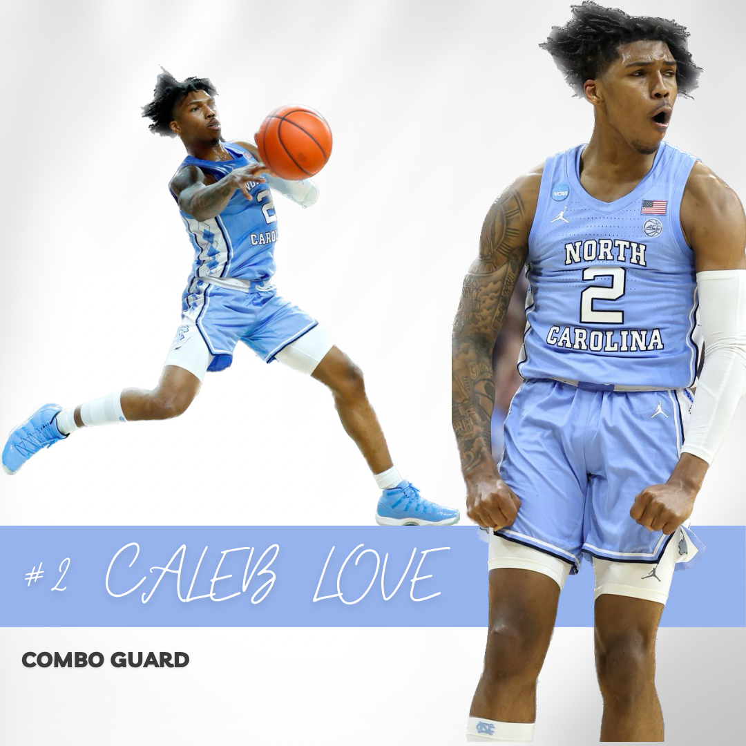 Caleb Love Jersey and shoes