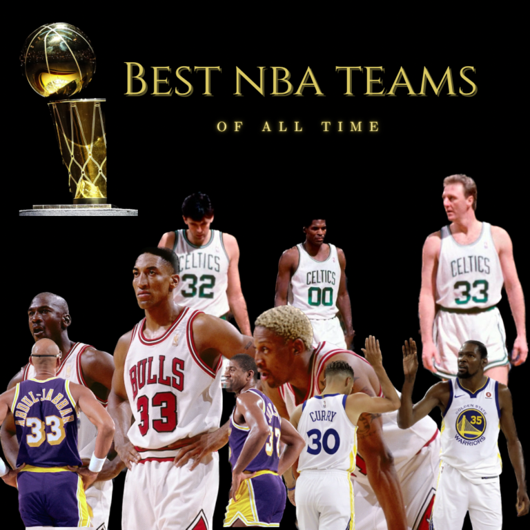 Four of the best NBA teams of all time.