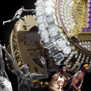 How many rings does Wilt Chamberlain have after playing for 14 years?