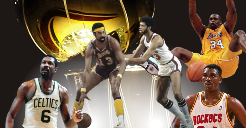 Some of the best NBA centers of all time include Kareem Abdul-Jabbar, Bill Russell, Shaquille Oneal, Wilt Chamberlain and Hakeem Olajuwon.