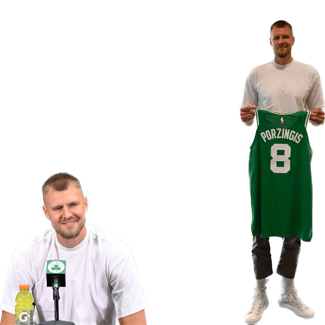 Kristaps Porzingis, the Boston Celtics 2023 NBA Offseason trade acquisition.