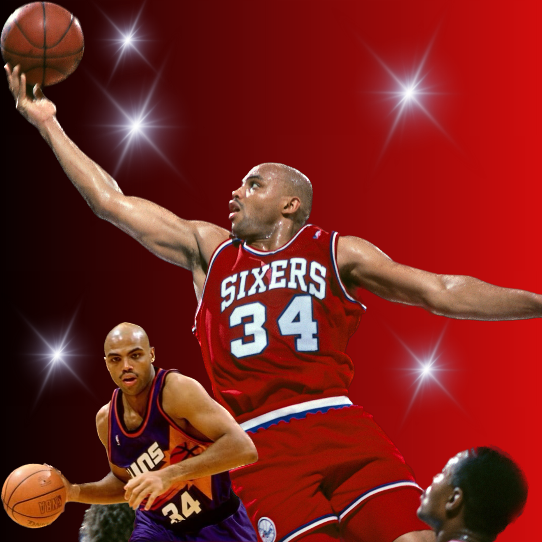 Charles Barkley, one of the best NBA players to never secure a championship ring.