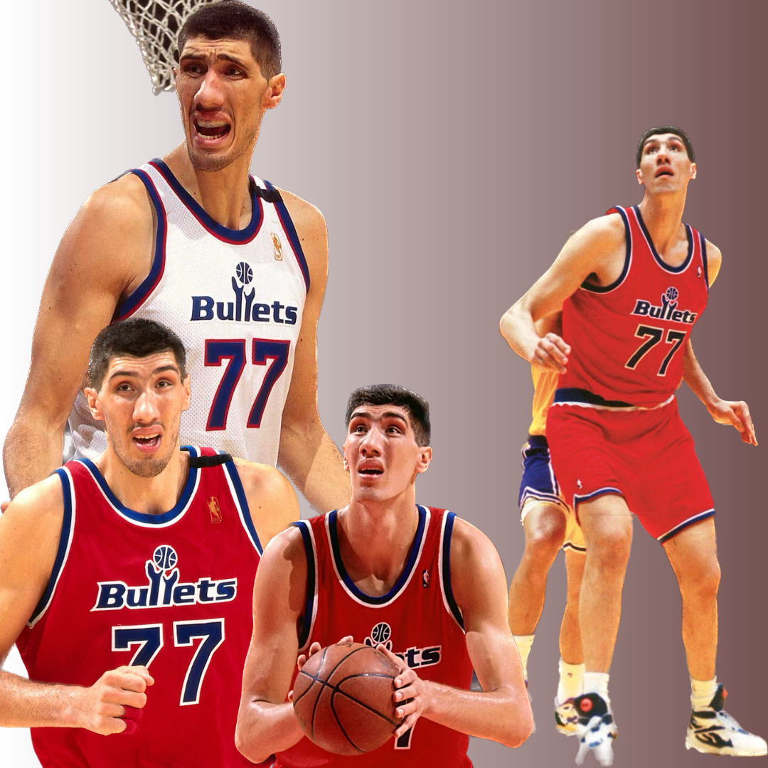 Gheorge Muresan, the tallest nba player of all time.