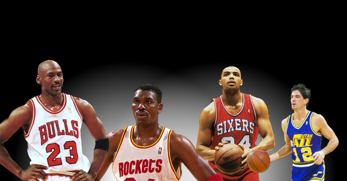 Michael Jordan, Hakeem Olajuwon, Charles Barkley and John Stockton are members of the best NBA draft class ever.