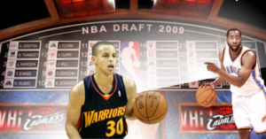 Steph Curry and James Harden headline the 2009 NBA Draft.