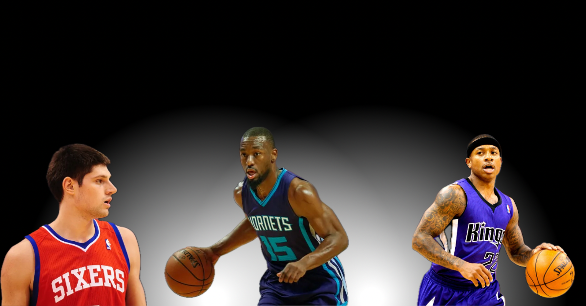 2011 NBA Draft standouts Kemba Walker, Isaiah Thomas and Nikola Vucevic.