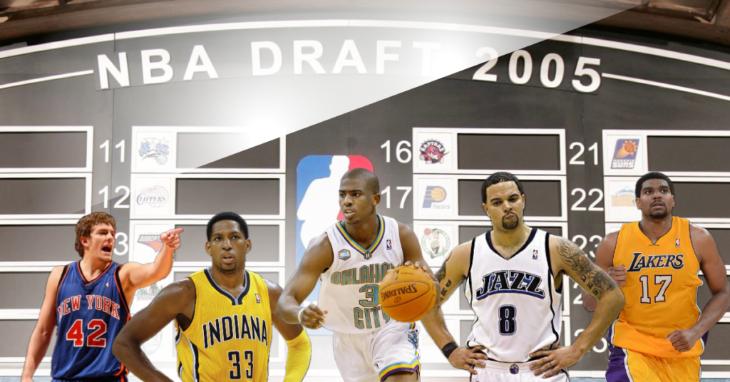 The 2005 NBA Draft featured stars such as Chris Paul, Deron Williams, Danny Granger, Andrew Bynum and David Lee.