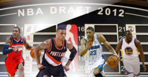 The 2012 NBA Draft featured Anthony Davis, Damian Lillard, Bradley Beal and Draymond Green.