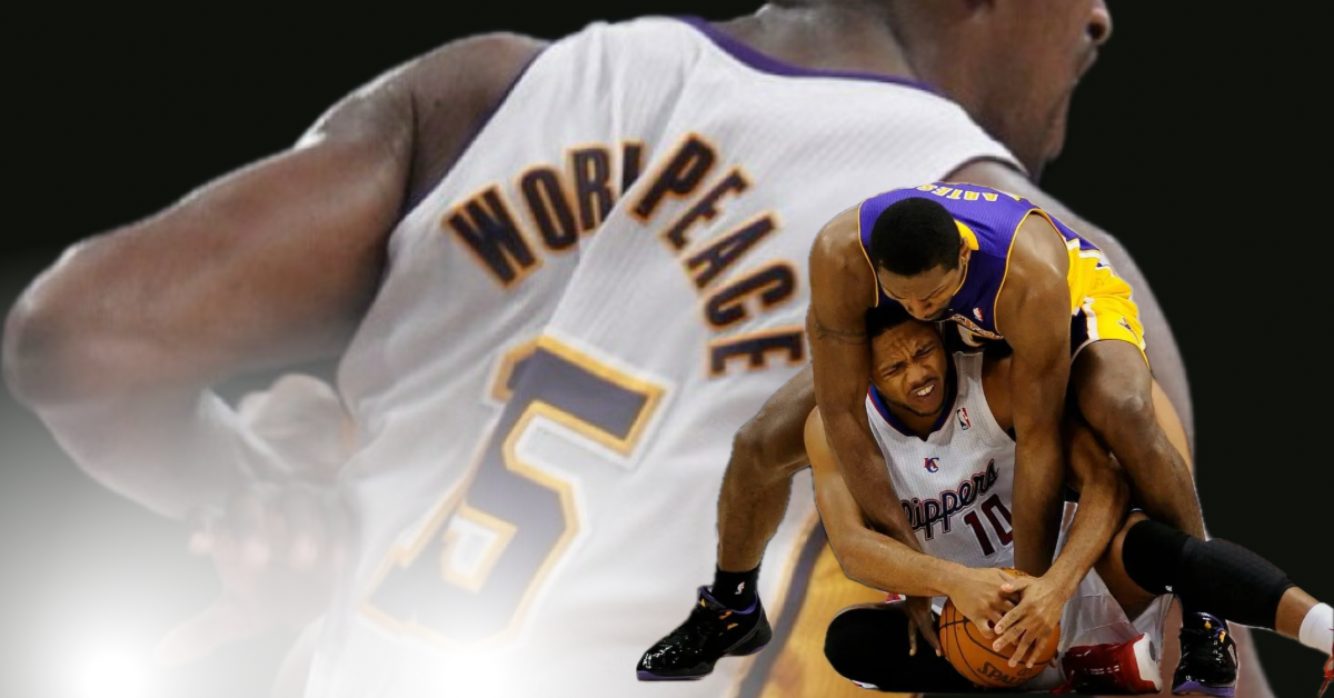 Metta World Peace is the 6th best defensive small forward of all time.