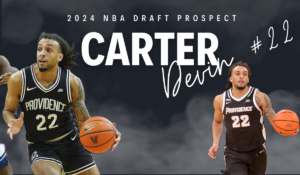 Devin Carter, one of the top 2024 NBA Draft prospects